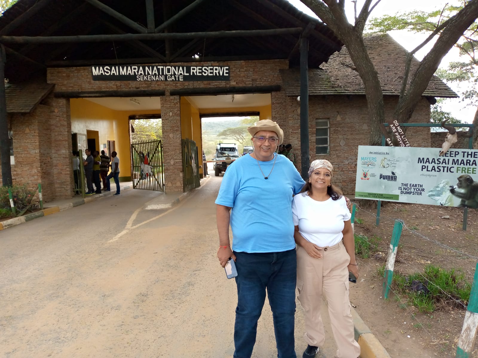 Scenic view of Maasai Mara, Kenya